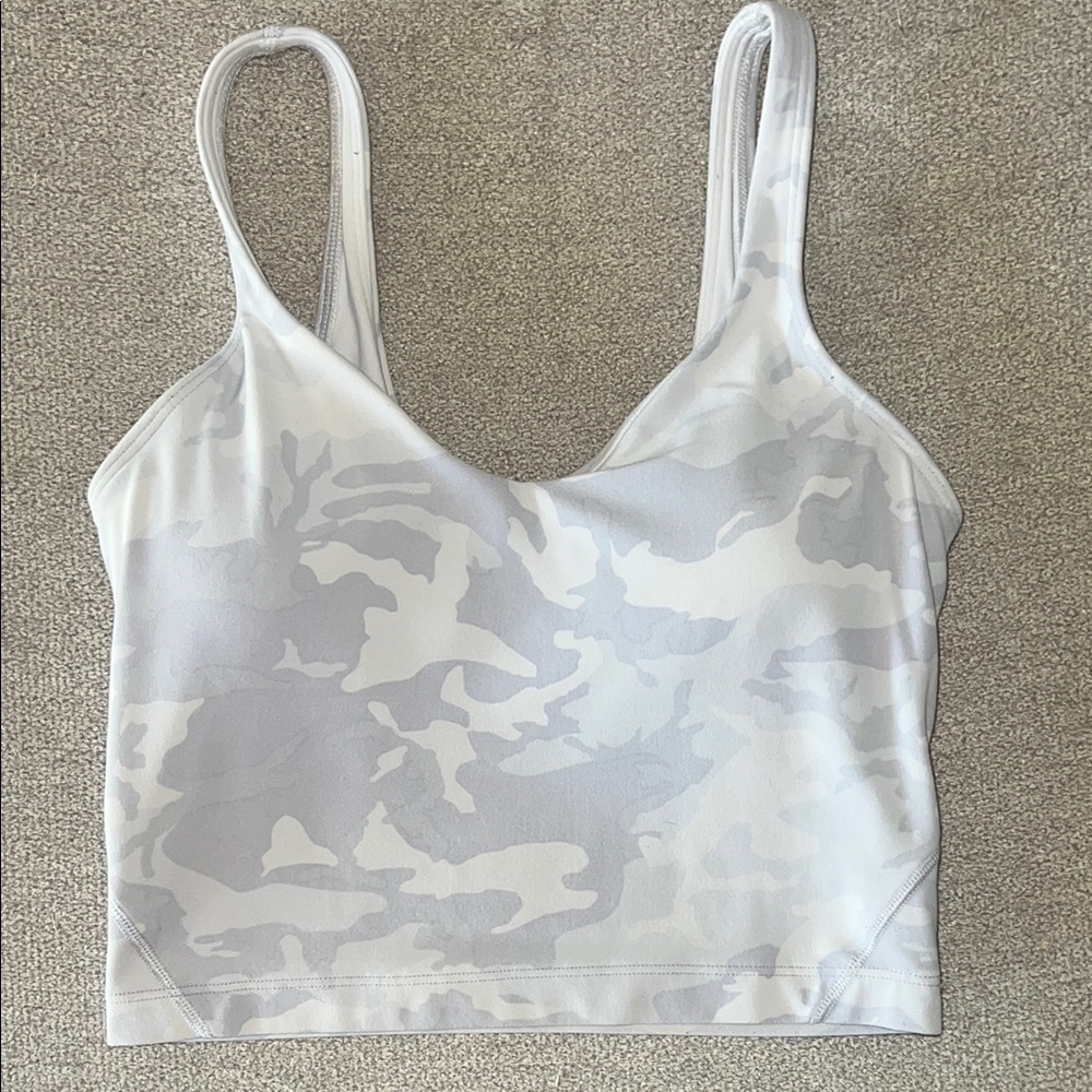 Camo Lululemon sports bra